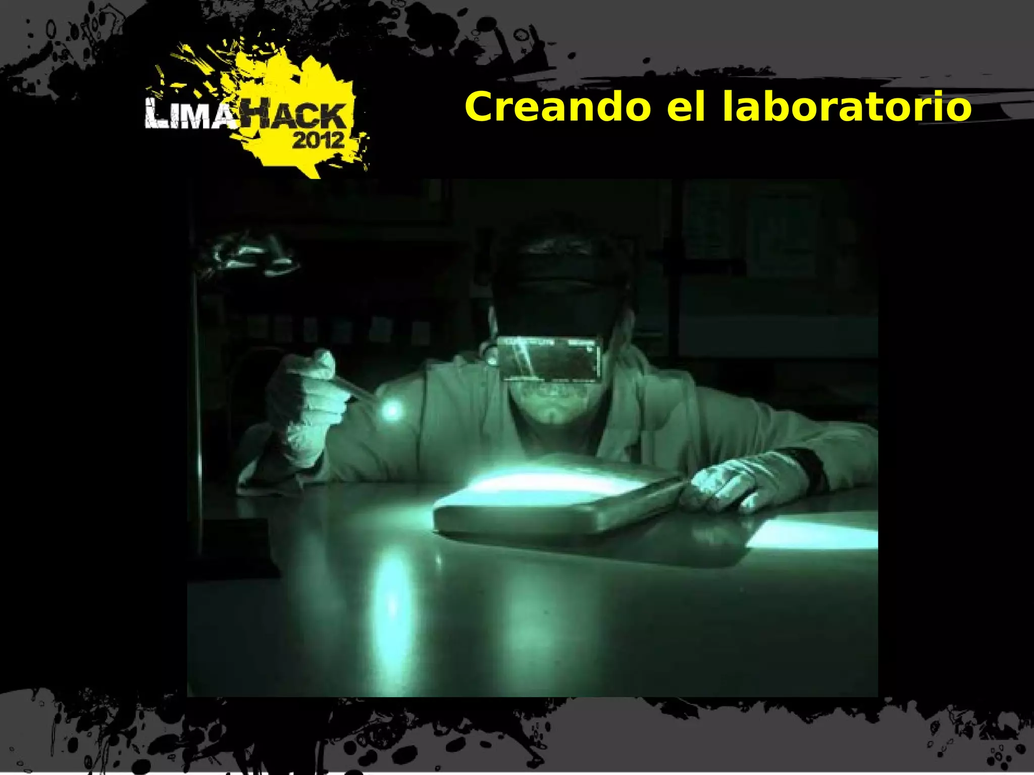 Creando el laboratorio
 