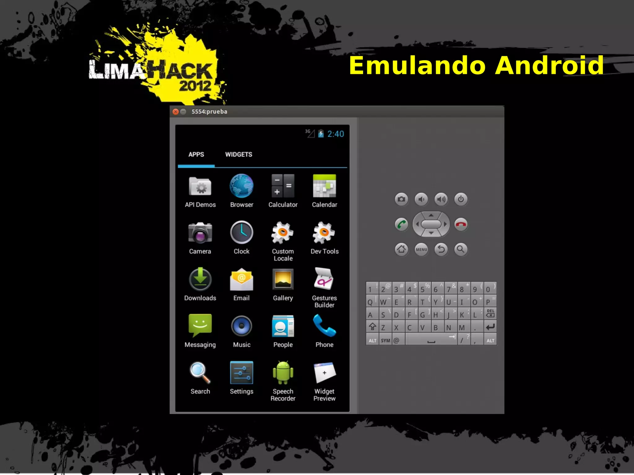 Emulando Android
 