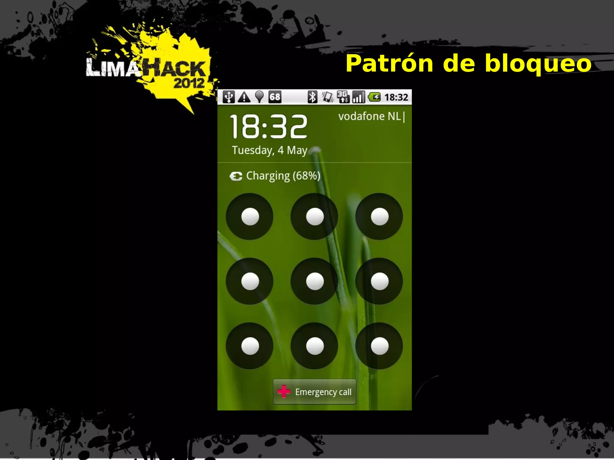 Patrón de bloqueo
 