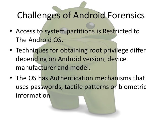 Android Forensics Introduction To Android Forensics – PSVI