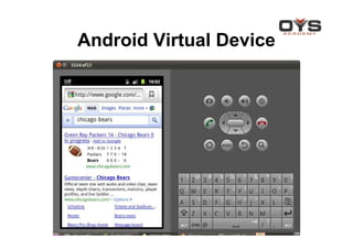 Android Virtual Device
 