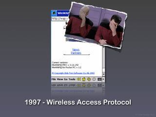 1997 - Wireless Access Protocol
                                  © Victor Arroyo 2011
 