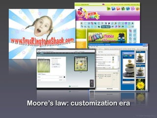 Moore’s law: customization era
                                 © Victor Arroyo 2011
 