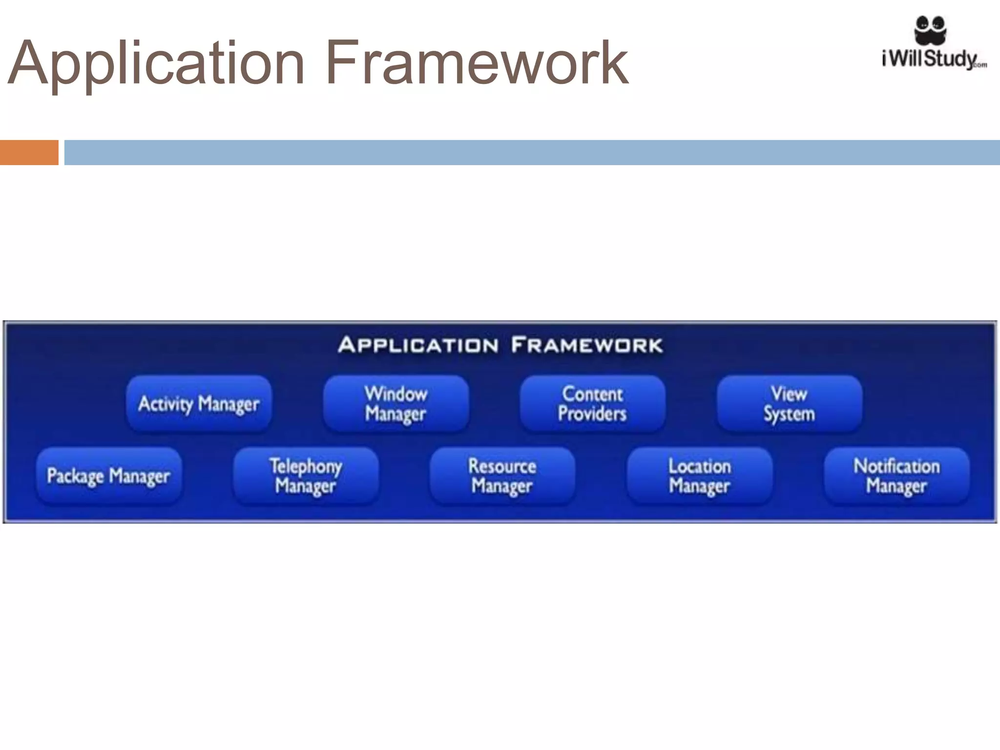 Application Framework
 