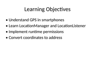 Comprehensive Guide to GPS Sensor Programming in Android for Location ...