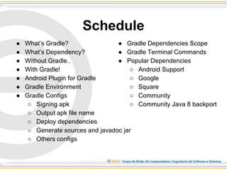 Android, Gradle & Dependecies | PPTX