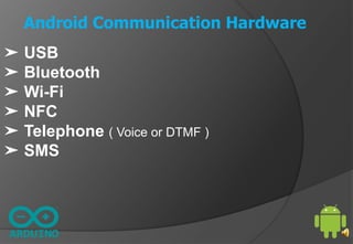 Android Control Hardware and Arduino IoT ( 22 Aug 15 ) | PDF