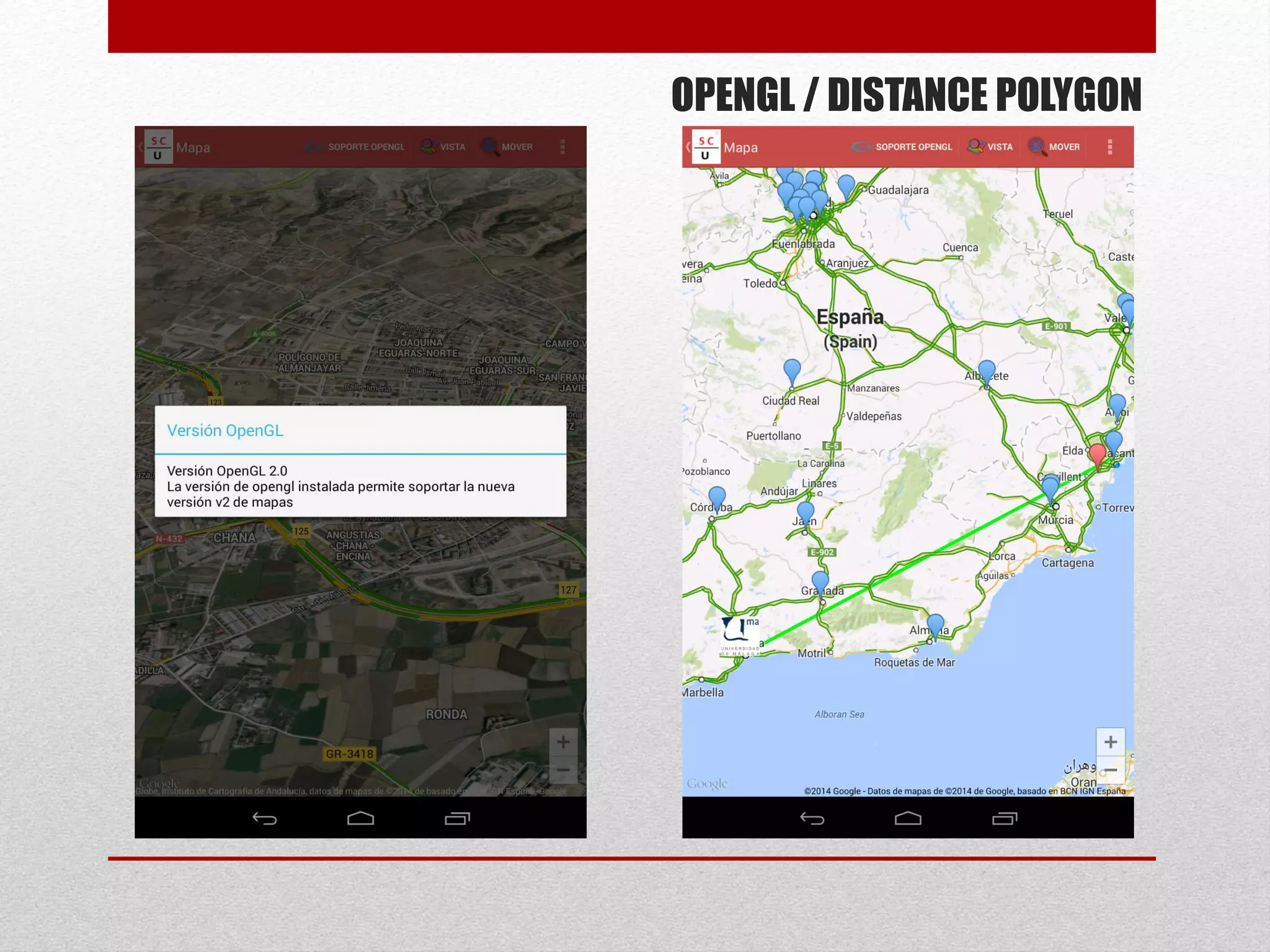 OPENGL / DISTANCE POLYGON
 