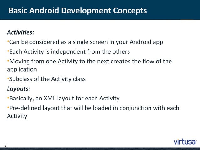Introduction to Android Development | PPT