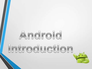Android- Introduction for Beginners | PPTX