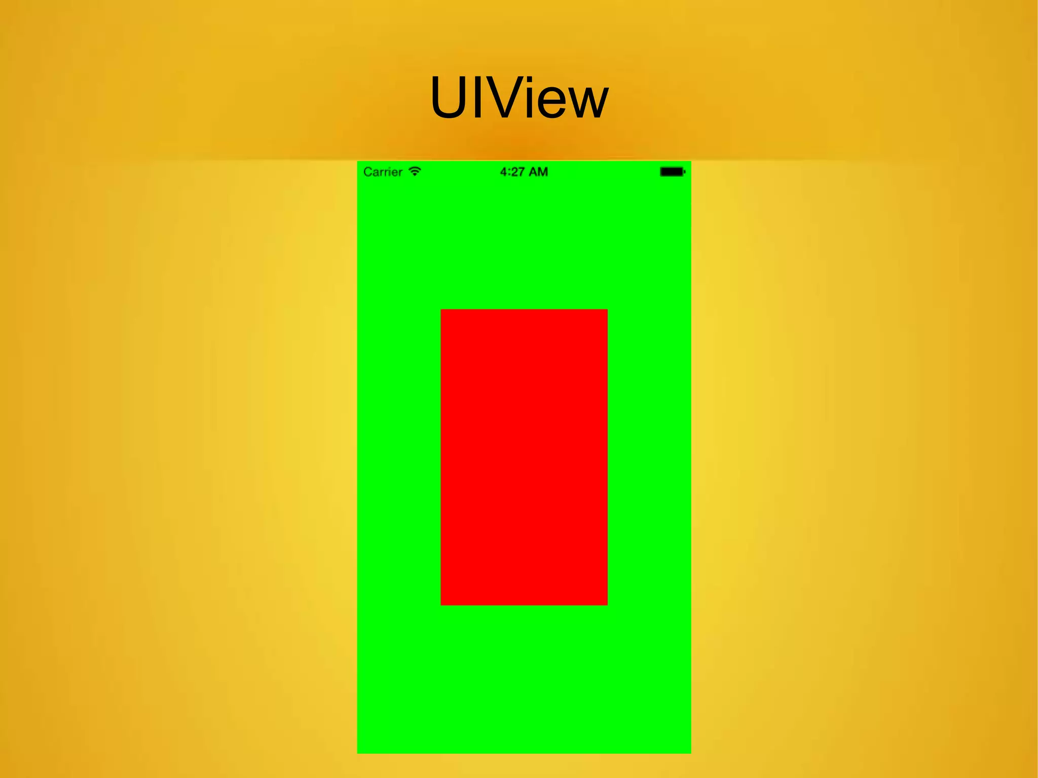 UIView
 