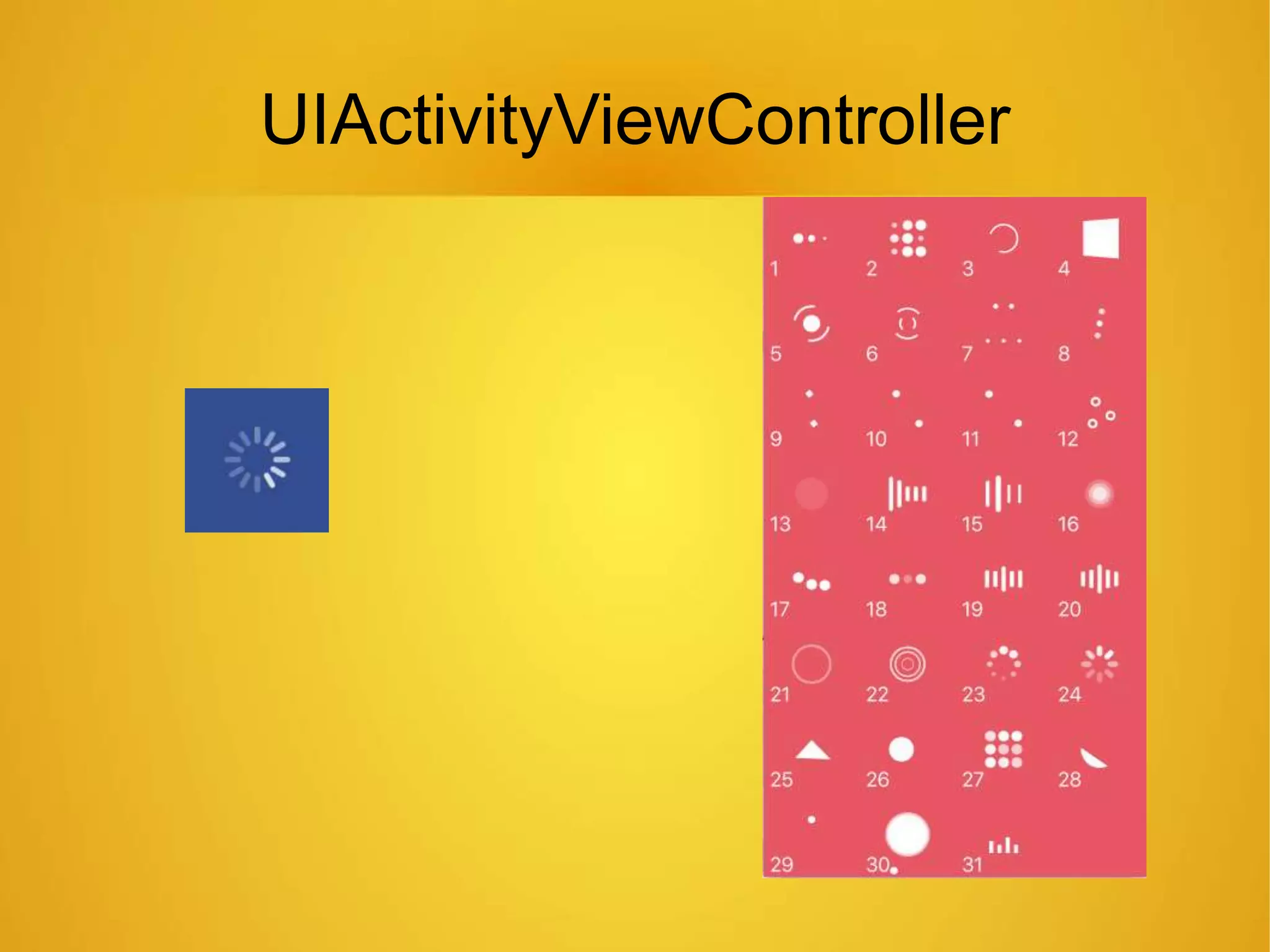 UIActivityViewController
 