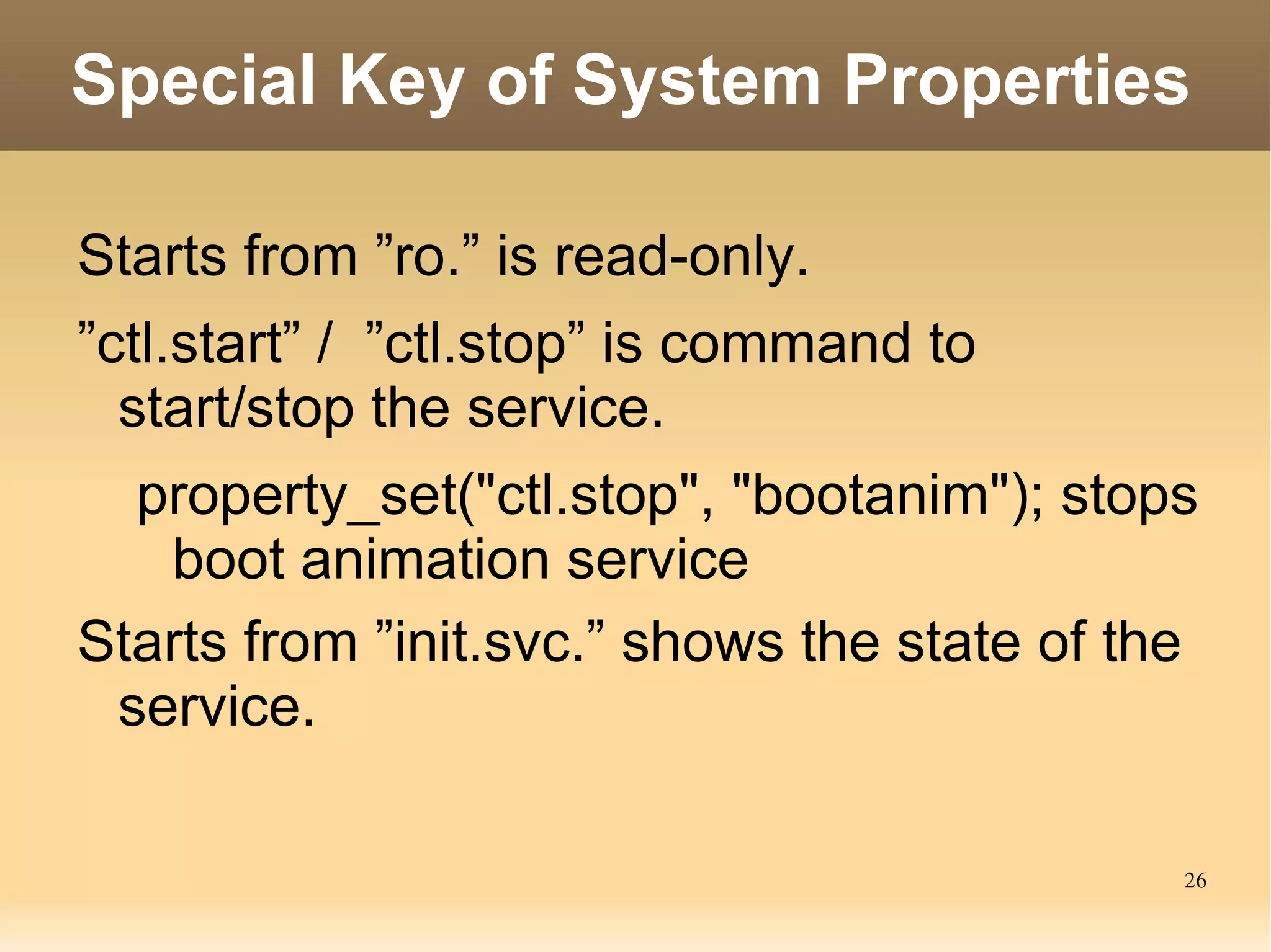 implemented using binder 