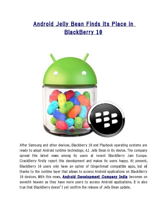 Android Jelly Bean 4.2 vs #BlackBerry10