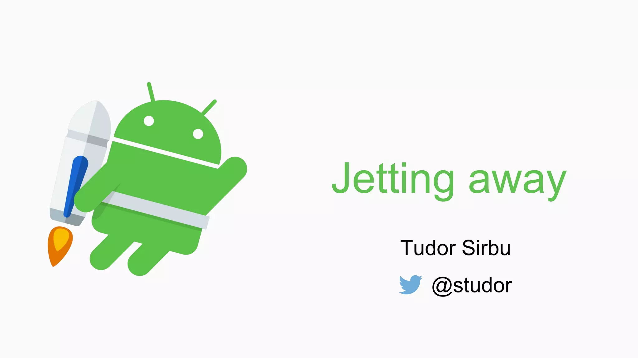 Jetting away
Tudor Sirbu
@studor