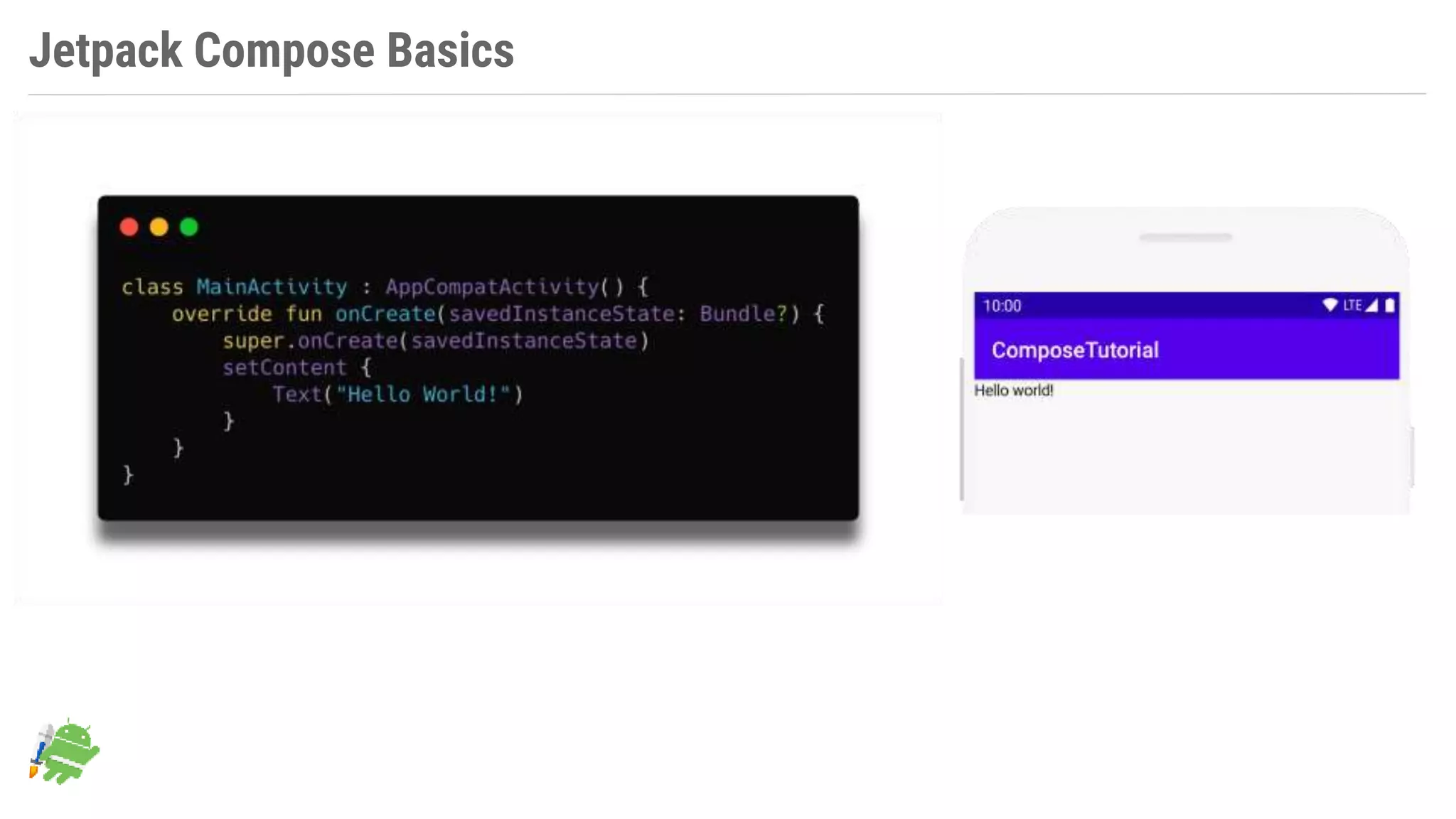 Jetpack Compose Basics
 