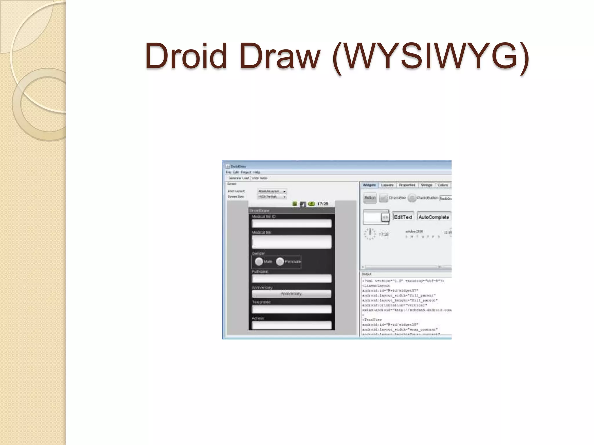 Droid Draw (WYSIWYG)
 