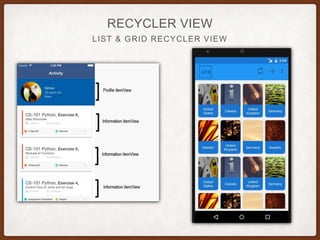 Android layouts and widgets | PPTX