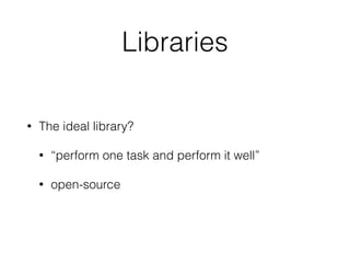 Android Libraries | PPT