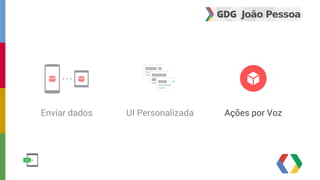 Enviar dados UI Personalizada Ações por Voz 
 
