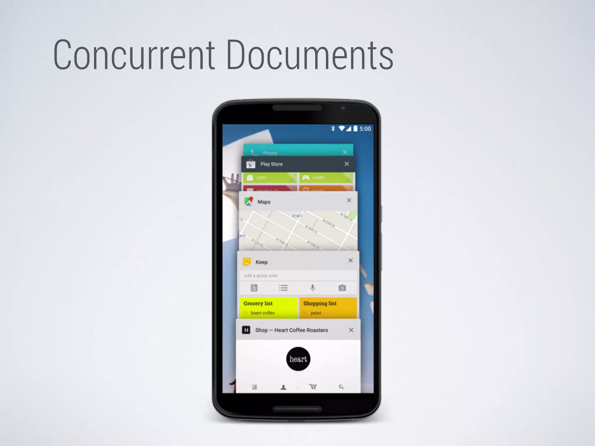Concurrent Documents 
 