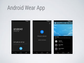 Android Wear App 
 