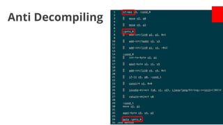 Anti Decompiling

 