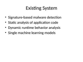 Automated Android Malware Detection Using Optimal Ensemble Learning ...