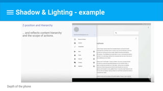 Android material design lecture #2 | PPTX