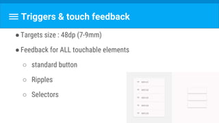 Android material design lecture #2 | PPTX