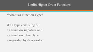 Introduction to Kotlin | PPTX