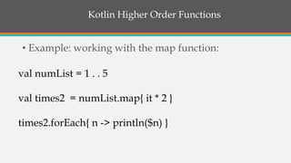 Introduction to Kotlin | PPTX