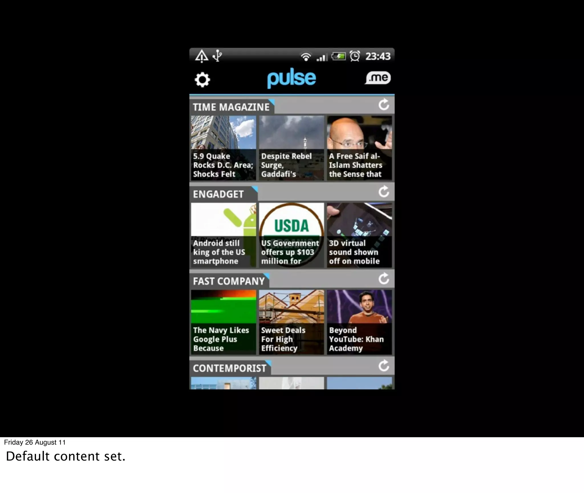 Friday 26 August 11

Default content set.
 