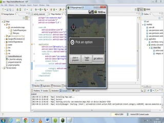 Android mobile application for gps | PPTX