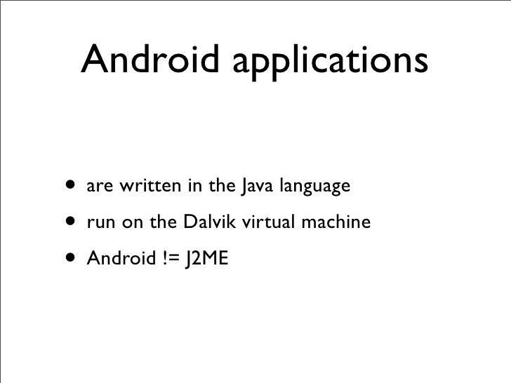 Introduction to android mobile fest singapore 2009