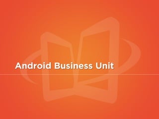 Android Business Unit
 