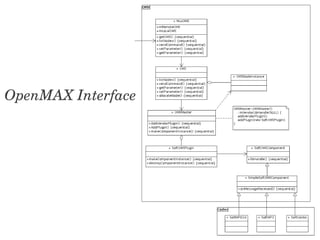 OpenMAX Interface
 