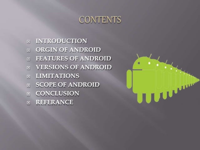 Android Operating System | PPT
