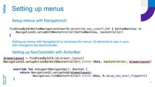 Android Navigation Component | PPTX