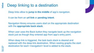 Android Navigation Component | PPTX