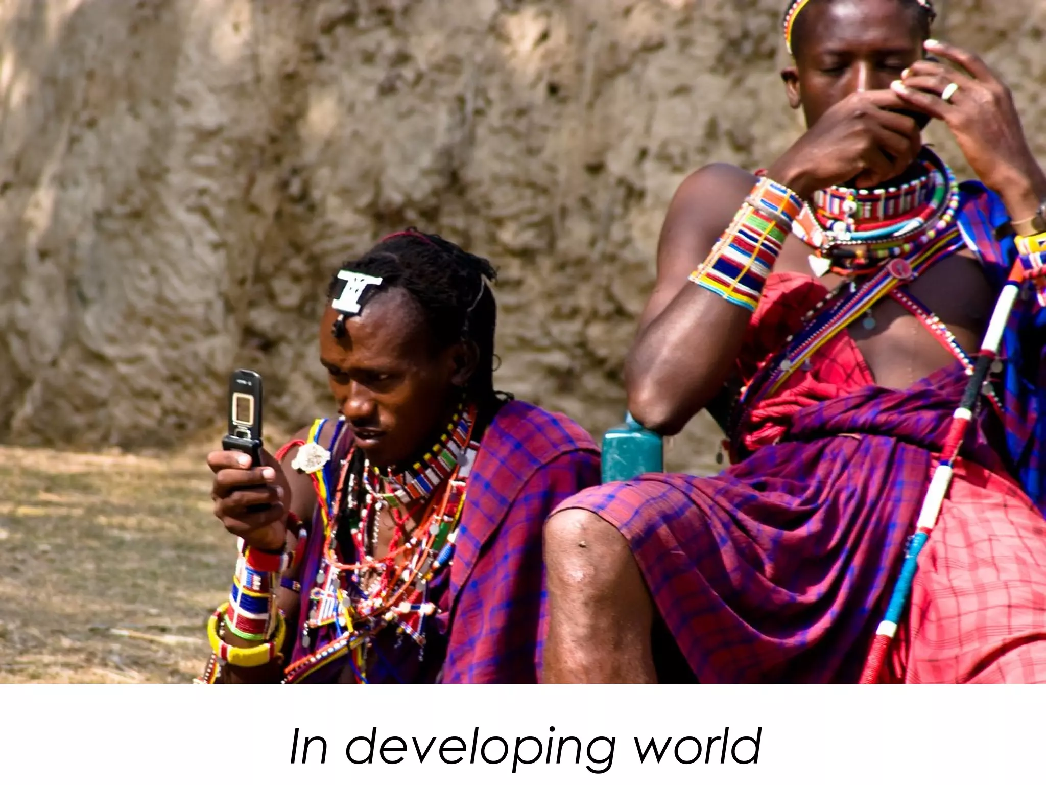 In developing world
 