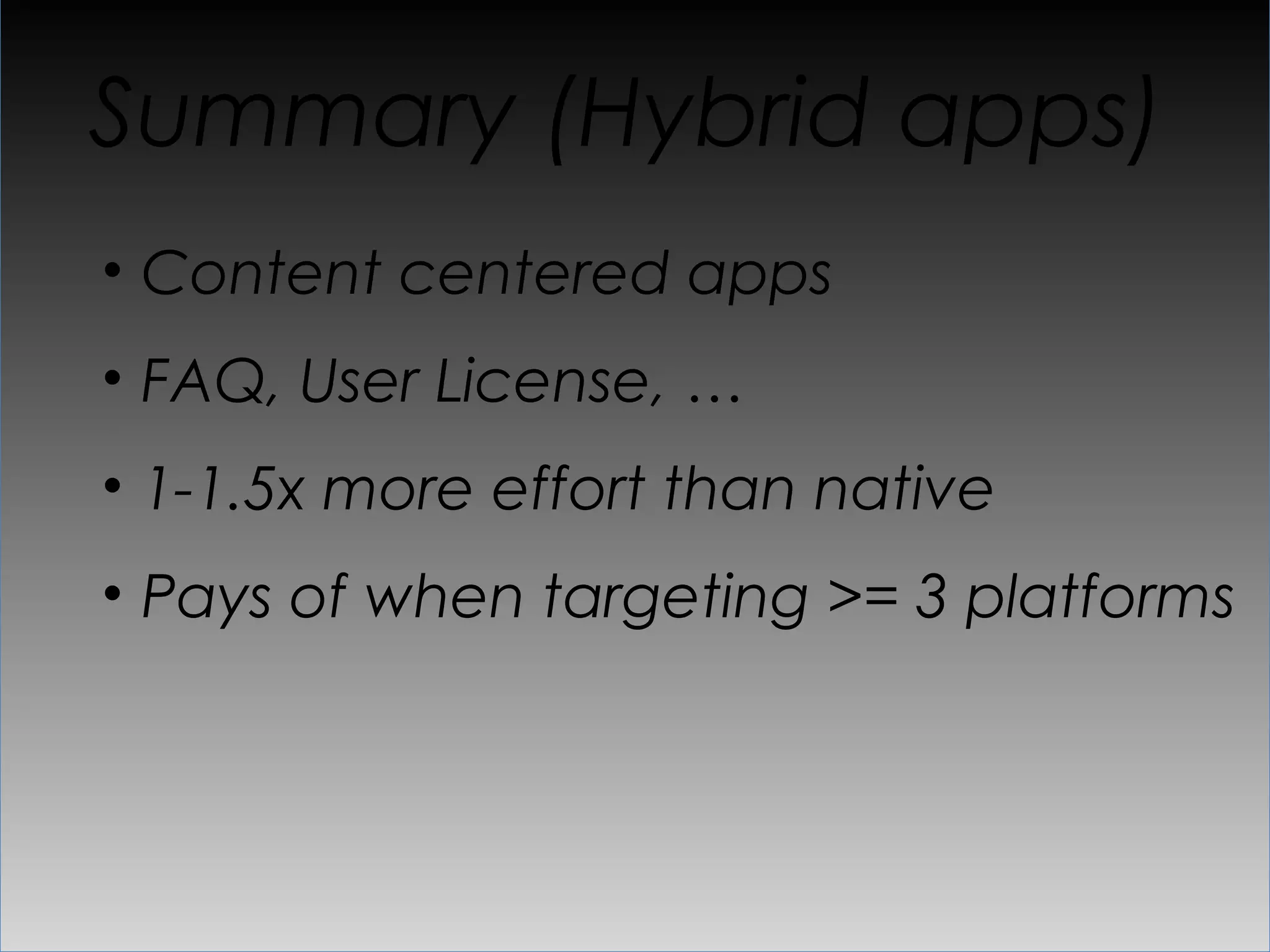 Read ON
-  The real problem with Android fragmentation

-  Where does Android fragmentation hide?

-  The technical adventure building a hybrid app.

-  Fast track to Android design.



       Interested in Android?        @MaksimGolivkin
       Care to give feedback?      maksim@golivkin.eu
 