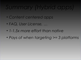 Read ON
-  The real problem with Android fragmentation

-  Where does Android fragmentation hide?

-  The technical adventure building a hybrid app.

-  Fast track to Android design.



       Interested in Android?        @MaksimGolivkin
       Care to give feedback?      maksim@golivkin.eu
 