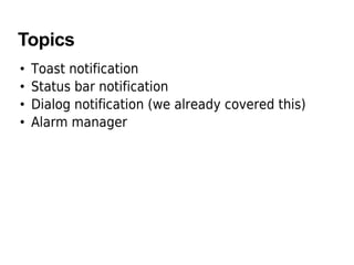 Android notification | PDF