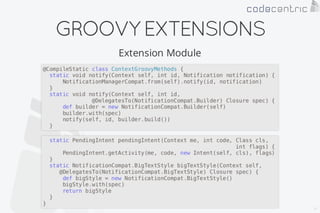 Android on Groovy