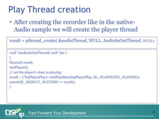 Android Audio & OpenSL | PPT