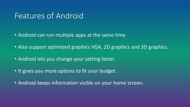 Android operating system | PPTX