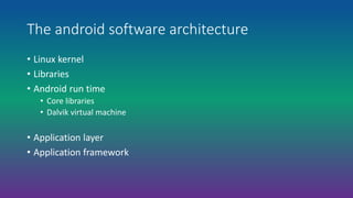 Android operating system | PPTX