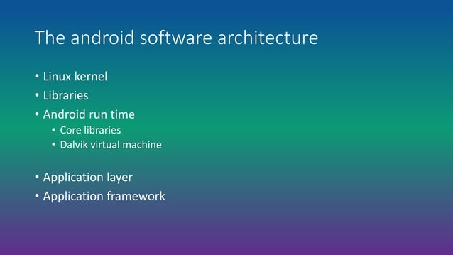 Android operating system | PPTX