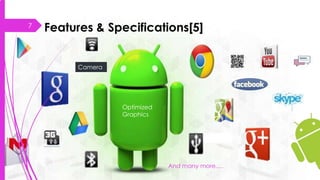 Features & Specifications[5]
3/4/2015
7
Camera
3G
And many more….
Optimized
Graphics
 